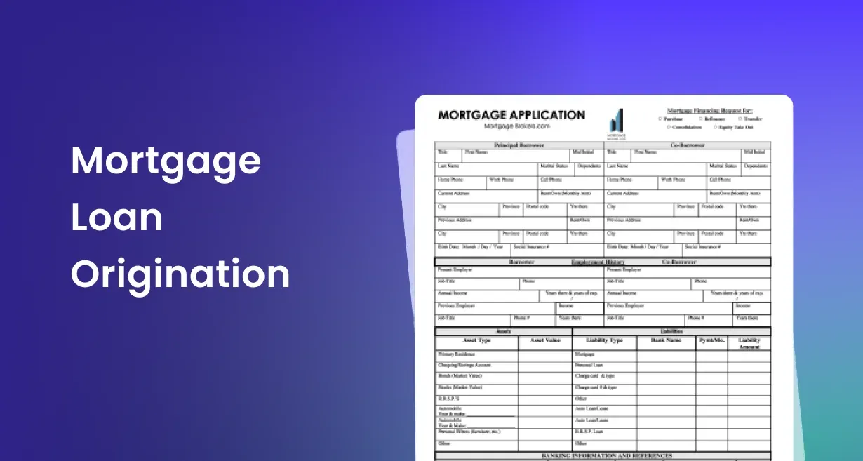 Mortgage Loan Origination