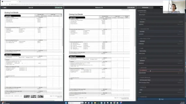 AREAL's Automated Closing Disclosure Balancer