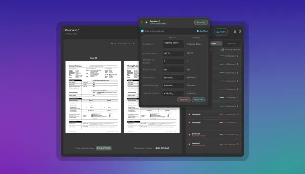 AREAL's Automated Closing Disclosure Balancer 